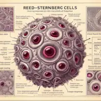 Ilustración de una célula de Reed-Sternberg